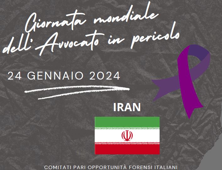 24 gennaio – Giornata Mondiale degli Avvocati in pericolo 2024